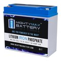 Mighty Max Battery 12V 18AH Lithium Battery Replaces High-Lites 12NX16 Emergency Light MAX3918509